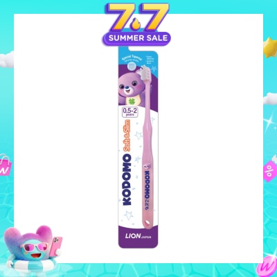 KODOMO - Soft & Slim Baby Teeth Toothbrush (0.5-2 Years) 1s