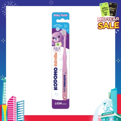 Soft & Slim Baby Teeth Toothbrush (0.5-2 Years) 1s