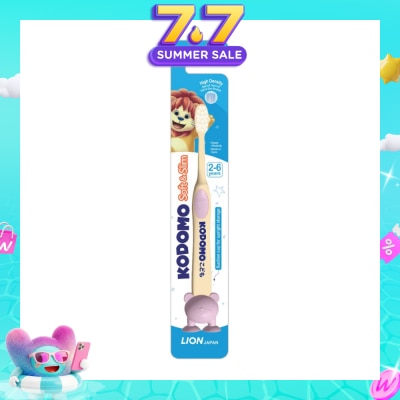 KODOMO - Soft & Slim Milk Teeth Toothbrush (2-6 Years) 1s