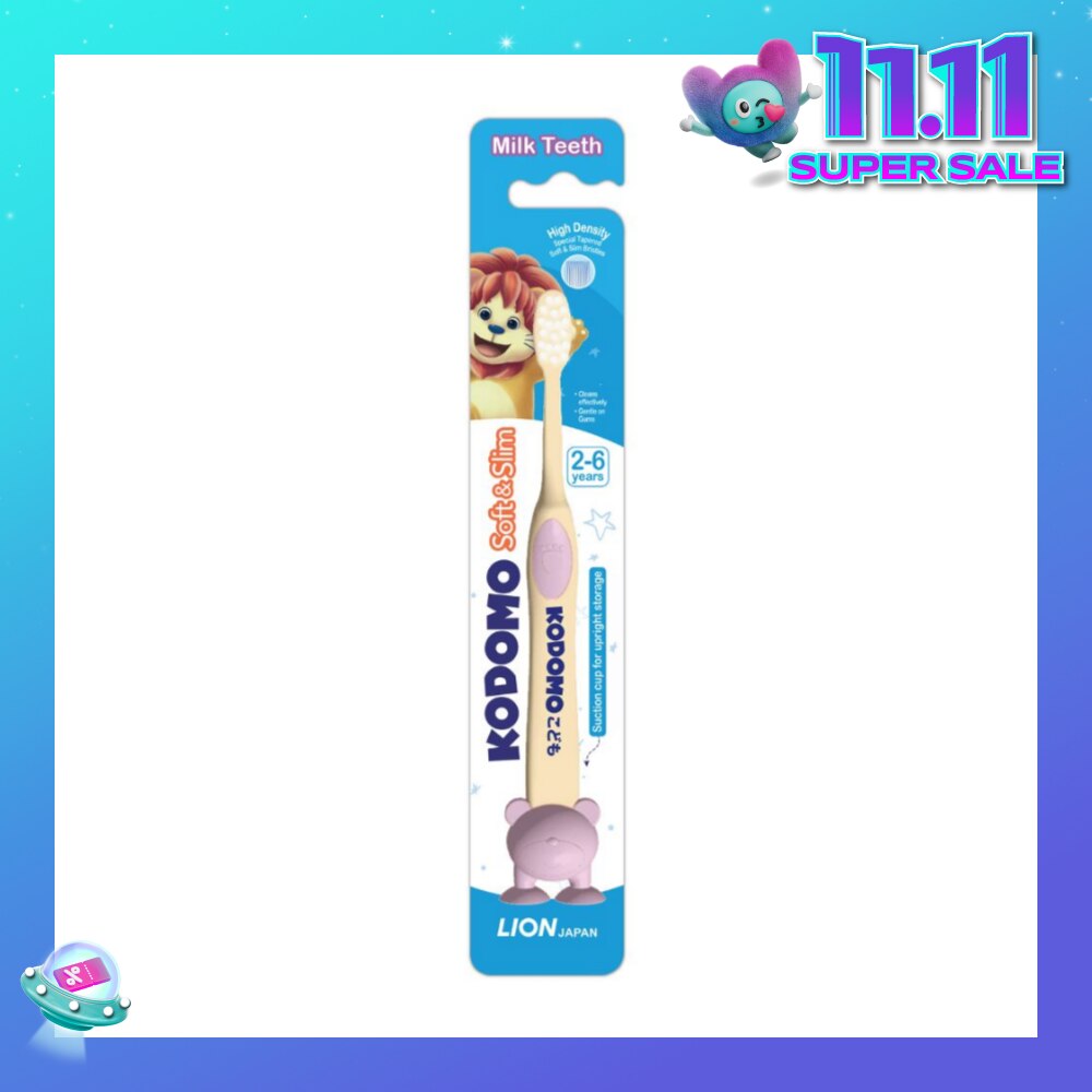Soft & Slim Milk Teeth Toothbrush (2-6 Years) 1s