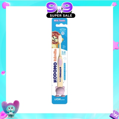 KODOMO - Soft & Slim Milk Teeth Toothbrush (2-6 Years) 1s image