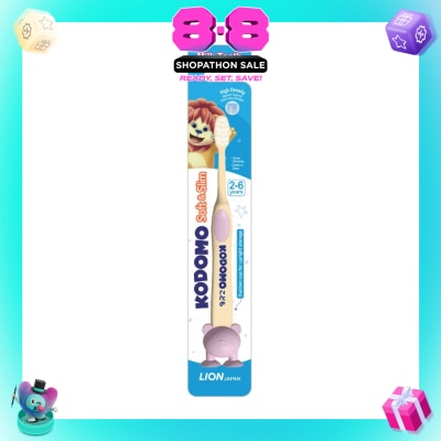 KODOMO - Soft & Slim Milk Teeth Toothbrush (2-6 Years) 1s