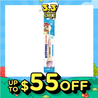 KODOMO Soft & Slim Milk Teeth Toothbrush (2-6 Years) 1s