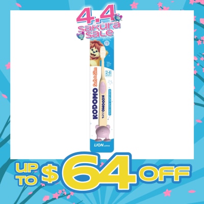 KODOMO - Soft & Slim Milk Teeth Toothbrush (2-6 Years) 1s