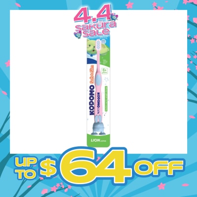 KODOMO - Soft & Slim Mixed Dentition Toothbrush (6+Years) 1s