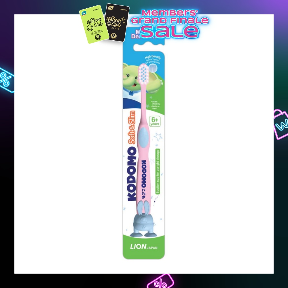 Soft & Slim Mixed Dentition Toothbrush (6+Years) 1s