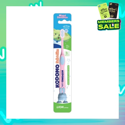 KODOMO Soft & Slim Mixed Dentition Toothbrush (6+Years) 1s