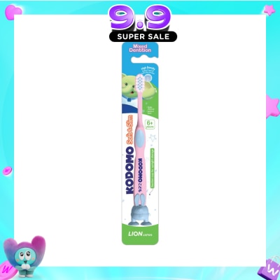 KODOMO - Soft & Slim Mixed Dentition Toothbrush (6+Years) 1s image
