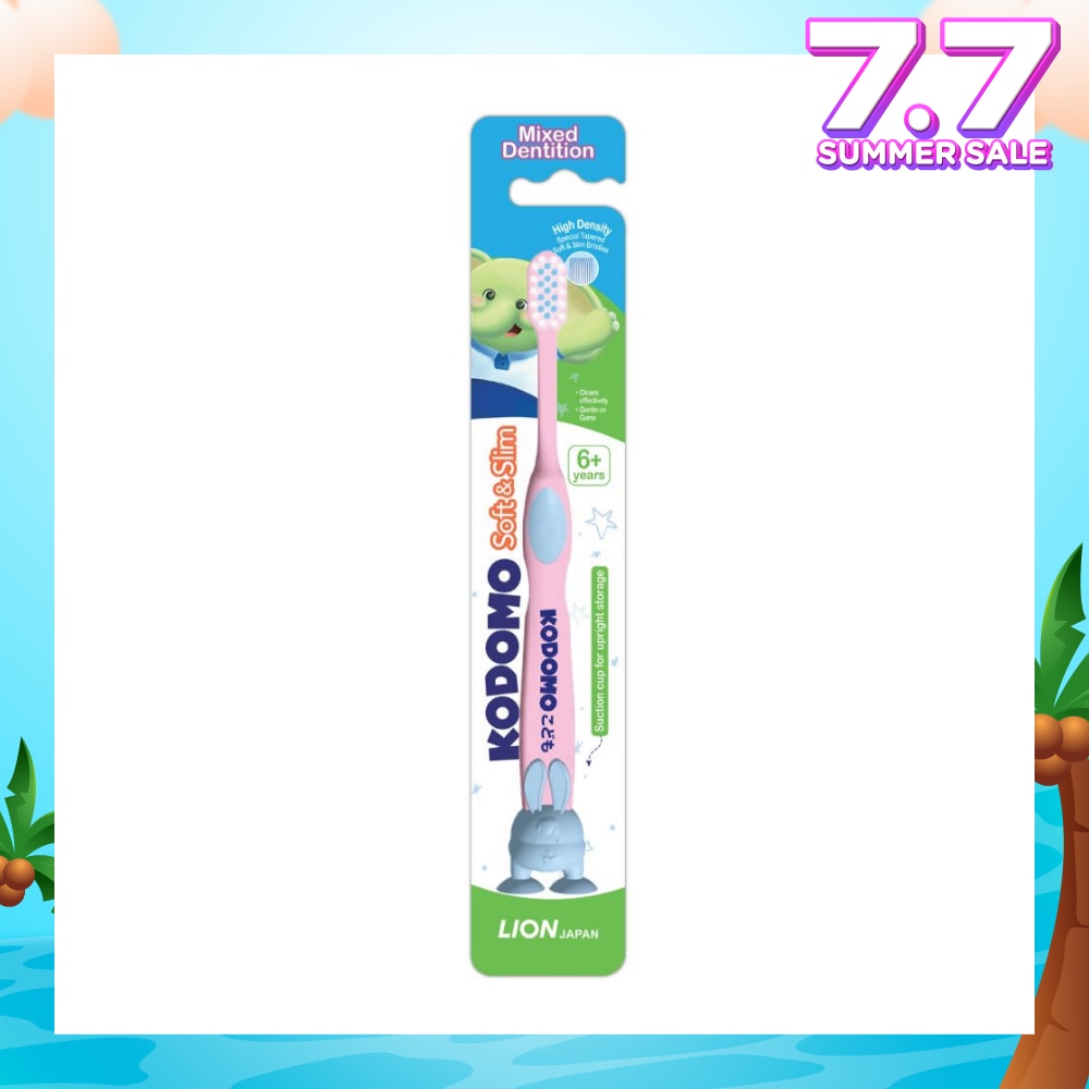 Soft & Slim Mixed Dentition Toothbrush (6+Years) 1s