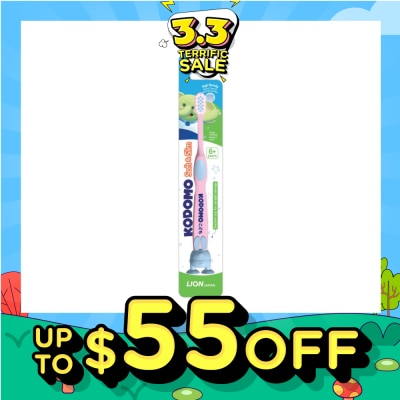 KODOMO Soft & Slim Mixed Dentition Toothbrush (6+Years) 1s