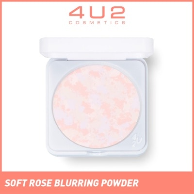 4U2 Touch Up Skin Soft Rose Blurring Powder 10g