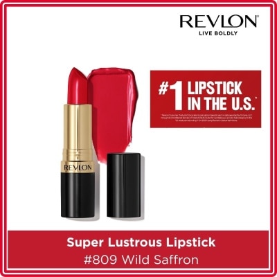 REVLON - Super Lustrous Lipstick #809 Wild Saffron 1s