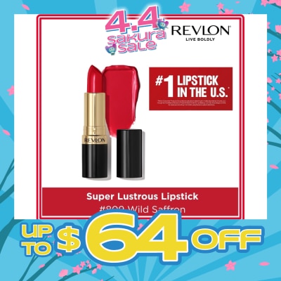 REVLON - Super Lustrous Lipstick #809 Wild Saffron 1s