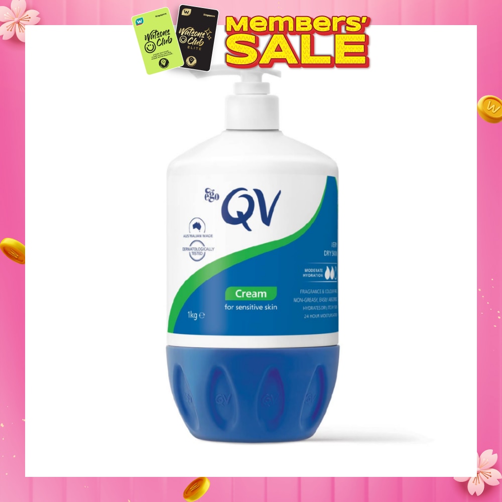 Cream (For Dry + Sensitive & Eczema-Prone Skin) 1kg