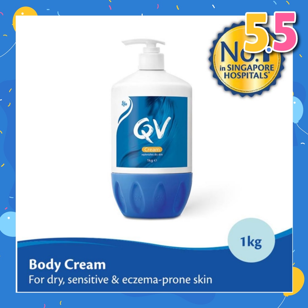 Cream (For Dry + Sensitive & Eczema-Prone Skin) 1kg