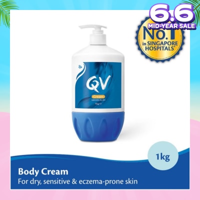 EGO QV Cream (For Dry + Sensitive & Eczema-Prone Skin) 1kg