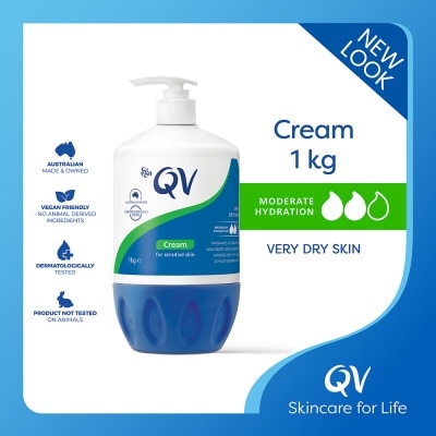 EGO QV Cream (For Dry + Sensitive & Eczema-Prone Skin) 1kg
