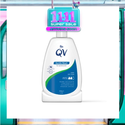 EGO QV Gentle Wash (For Dry + Sensitive & Eczema Prone Skin) 500g image
