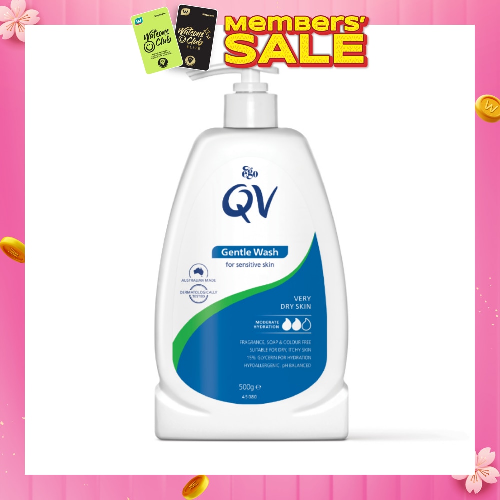 Gentle Wash (For Dry + Sensitive & Eczema-Prone Skin) 500g