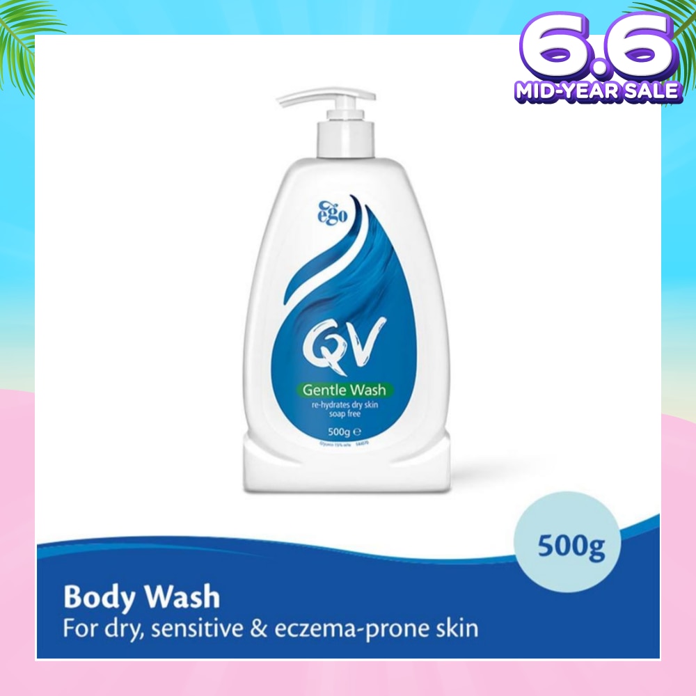 Gentle Wash (For Dry + Sensitive & Eczema-Prone Skin) 500g