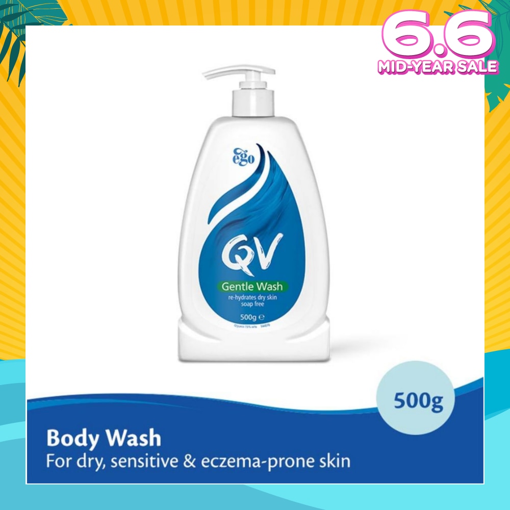 Gentle Wash (For Dry + Sensitive & Eczema-Prone Skin) 500g