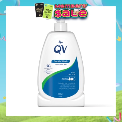 EGO QV - Gentle Wash (For Dry + Sensitive & Eczema-Prone Skin) 500g