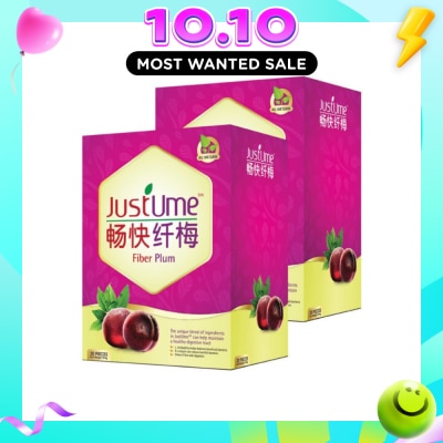JUSTUME Fiber Plum Twin Pack 2x20s image