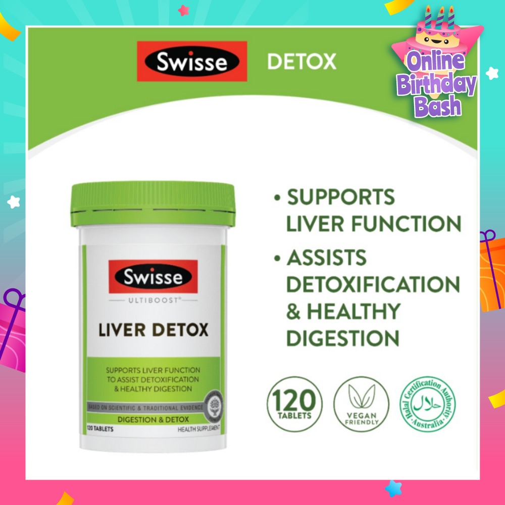 Ultiboost Liver Detox 120 Tablets