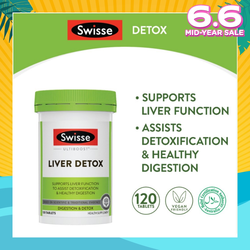 Ultiboost Liver Detox 120 Tablets