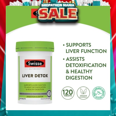 SWISSE - Ultiboost Liver Detox 120 Tablets