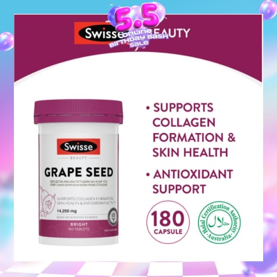 SWISSE - Ultiboost Grapeseed 180 Tablets (Expiry: Mar`2027)