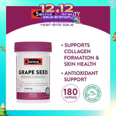 SWISSE Ultiboost Grapeseed 180 Tablets