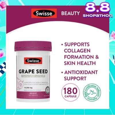 SWISSE Ultiboost Grapeseed 180 Tablets