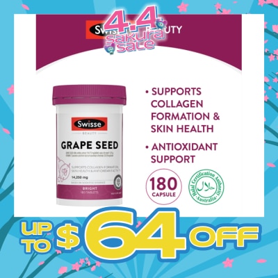 SWISSE - Ultiboost Grapeseed 180 Tablets