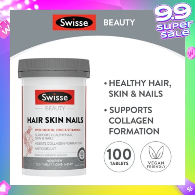 SWISSE Ultiboost Hair Skin Nails 100 Tablets