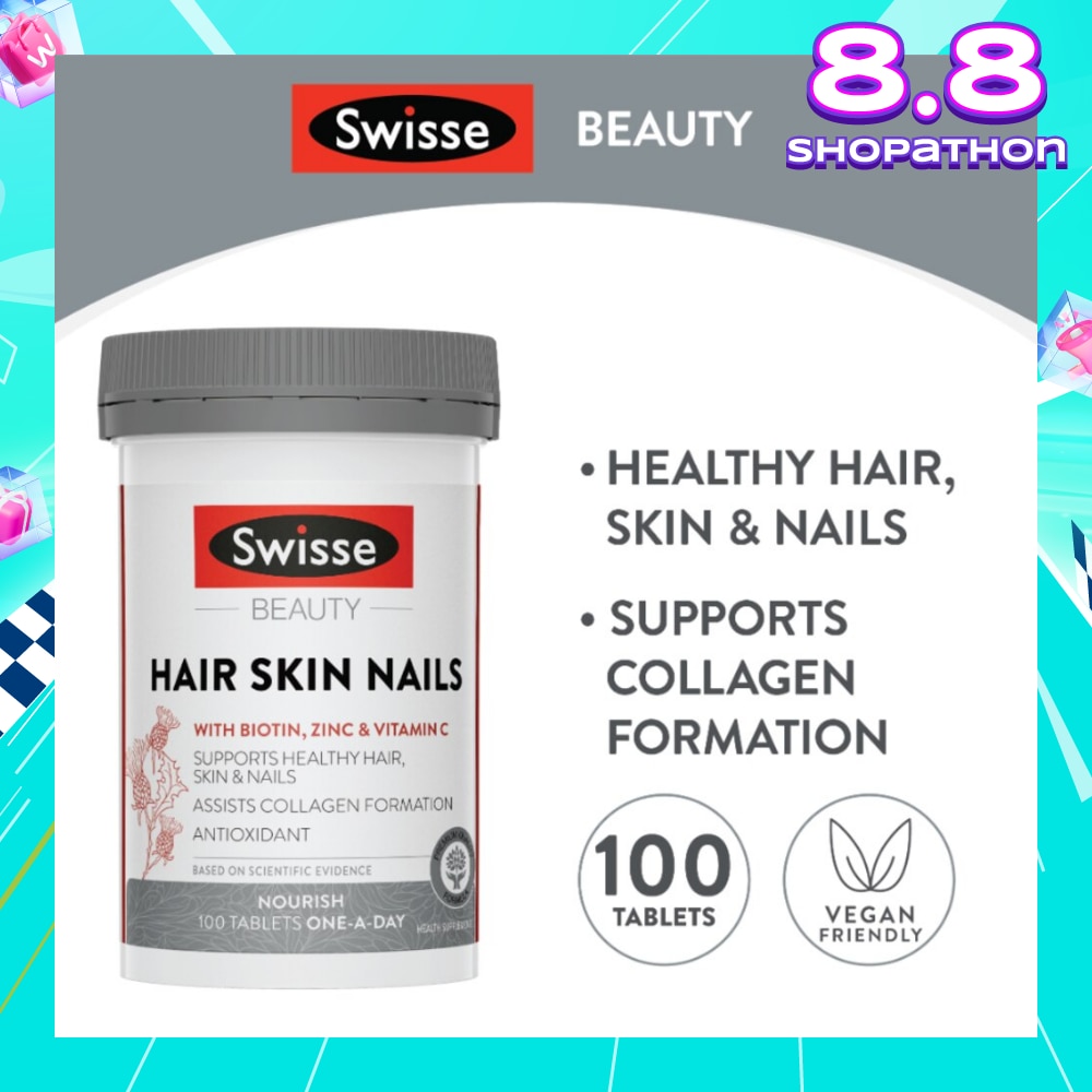 Ultiboost Hair Skin Nails 100 Tablets
