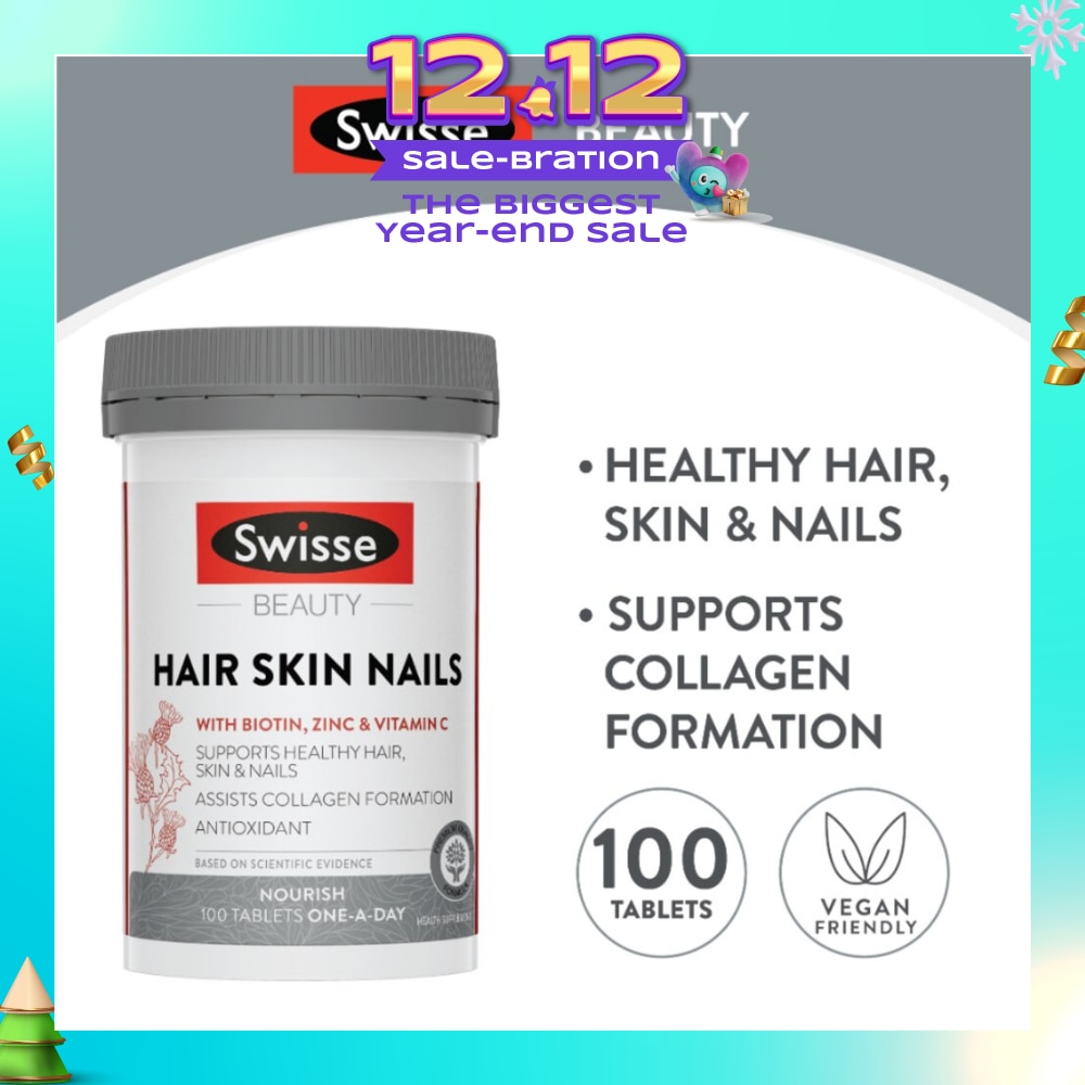 Ultiboost Hair Skin Nails 100 Tablets