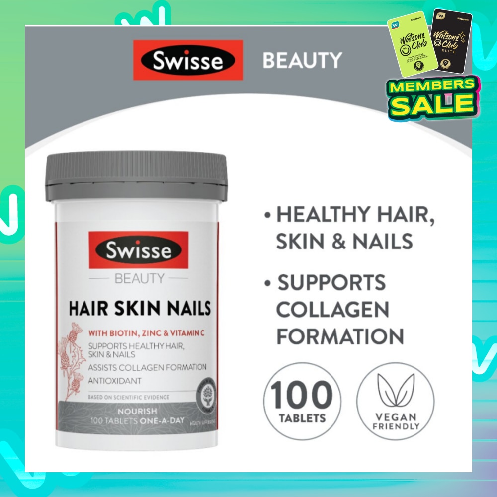 Ultiboost Hair Skin Nails 100 Tablets