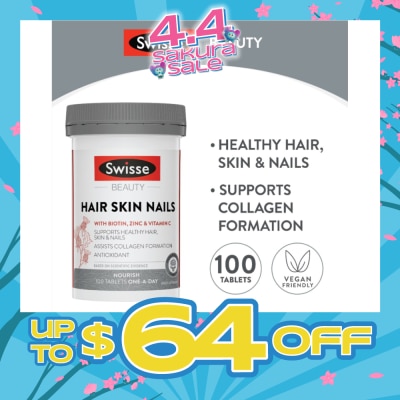 SWISSE - Ultiboost Hair Skin Nails 100 Tablets