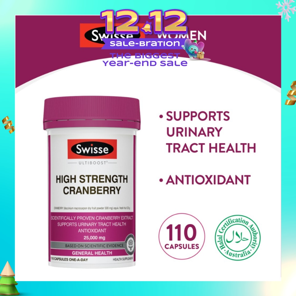 Ultiboost Concentrated Cranberry 110 Capsules