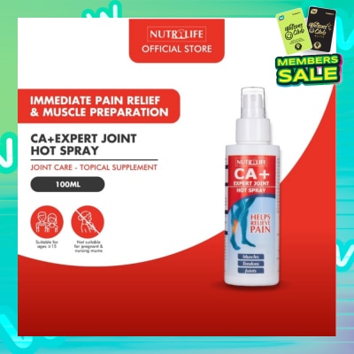NUTRILIFE CA+ Expert Joint Hot Spray 100ml