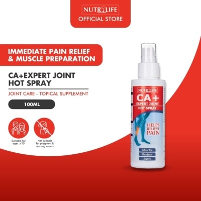 NUTRILIFE CA+ Expert Joint Hot Spray 100ml