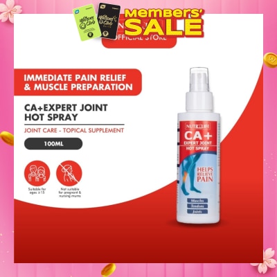 NUTRILIFE CA+ Expert Joint Hot Spray 100ml