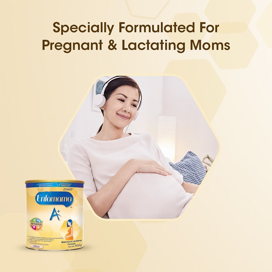 Enfamama A+ Maternal Formula Vanilla Powder Milk 900g  (Lactating Formula)