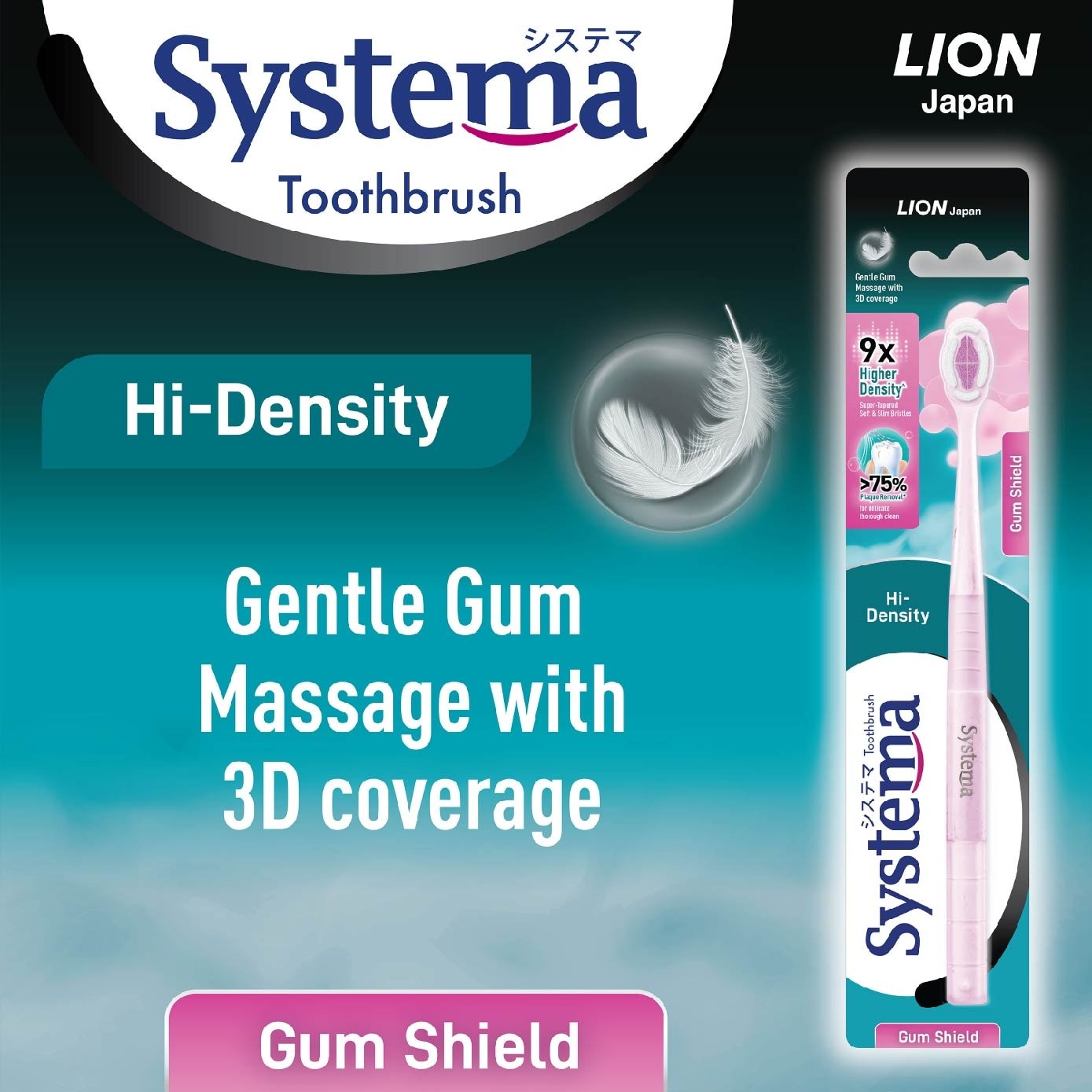 Hi-Density Gum Shield Toothbrush 1s