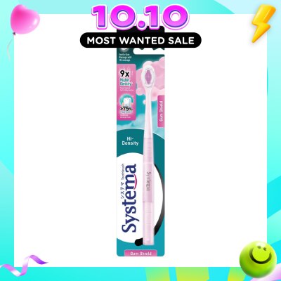 SYSTEMA Hi Density Gum Shield Toothbrush 1s image