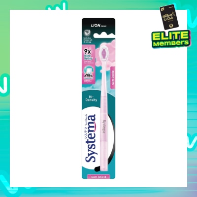 SYSTEMA Hi-Density Gum Shield Toothbrush 1s