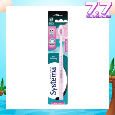 SYSTEMA Hi-Density Gum Shield Toothbrush 1s