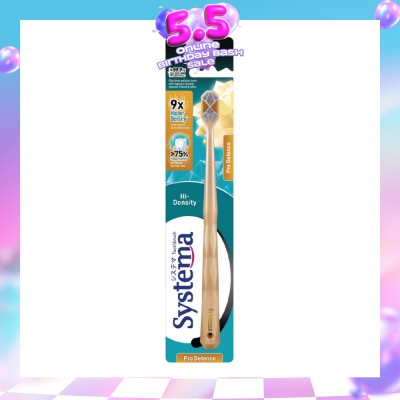 SYSTEMA - Hi-Density Pro Defence Toothbrush 1s