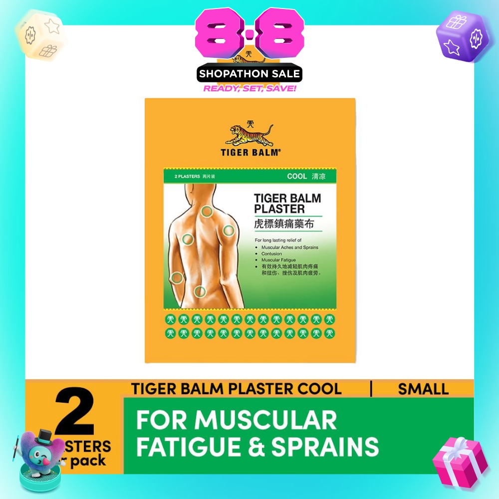 Plaster Cool Small (For Muscular Fatigue & Sprains) 2s